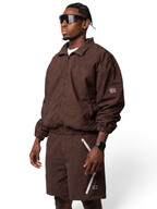 OC Tracksuit Shorts Set (Mocha)