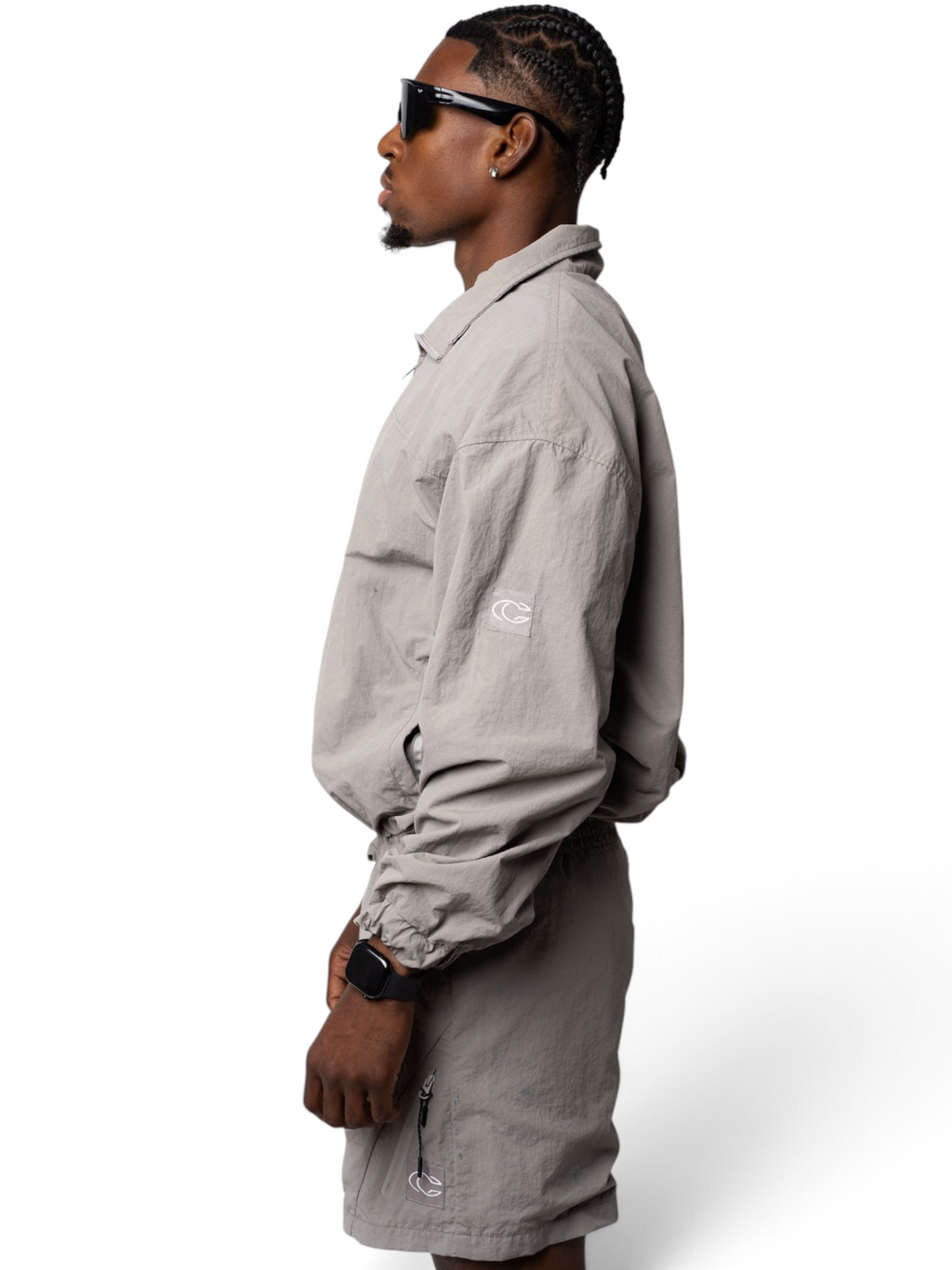 OC Tracksuit Shorts Set (Grey)