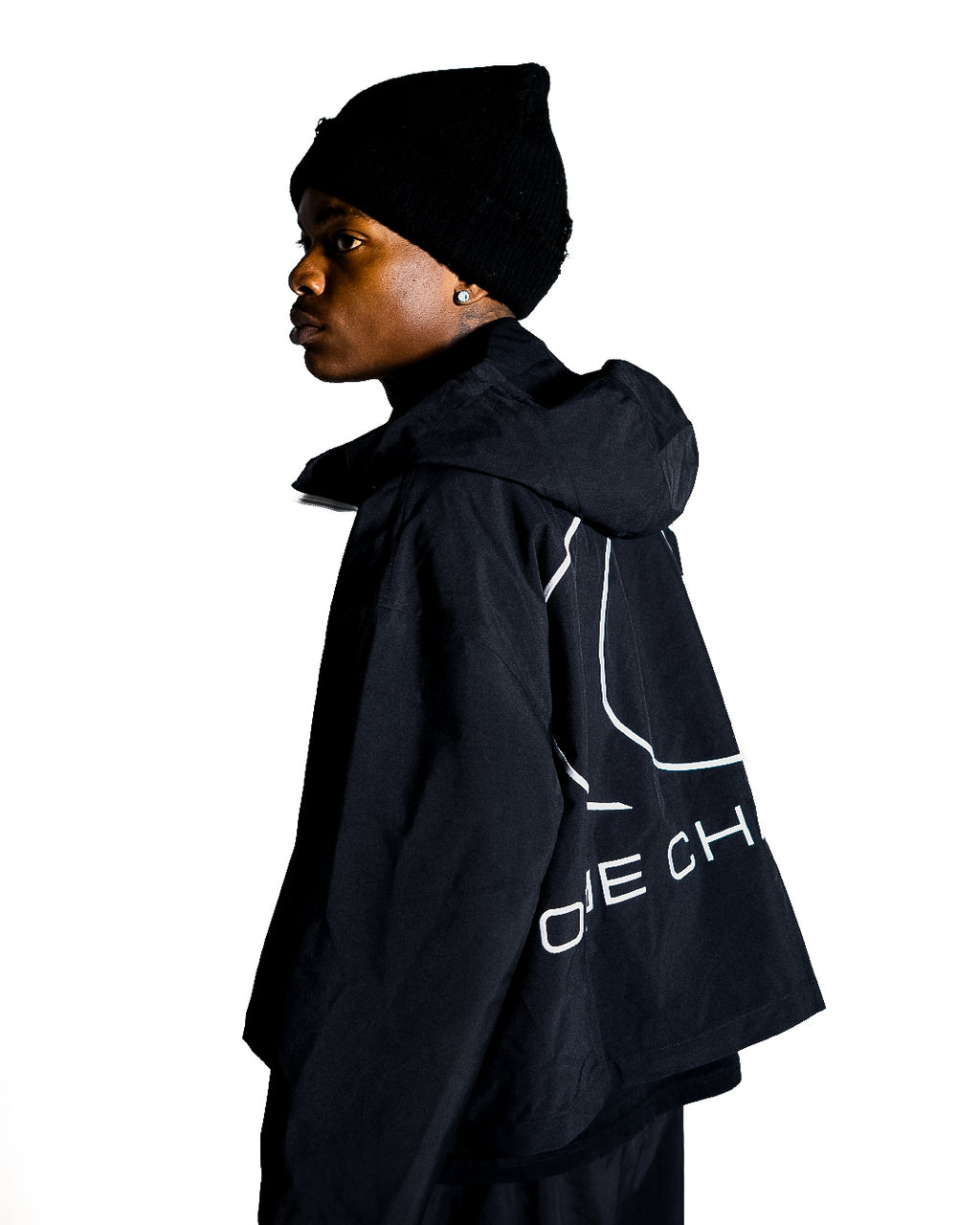 ONE CHANCE RAIN JACKET (BLACK)