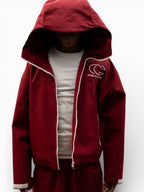 ONE CHANCE RAIN JACKET (MAROON)