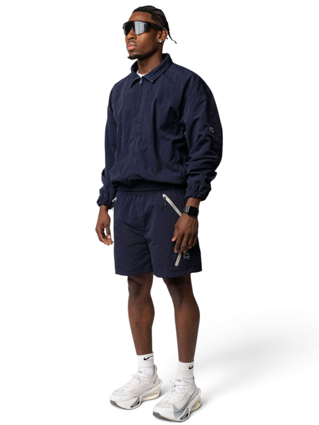 OC Tracksuit Shorts Set (Navy)