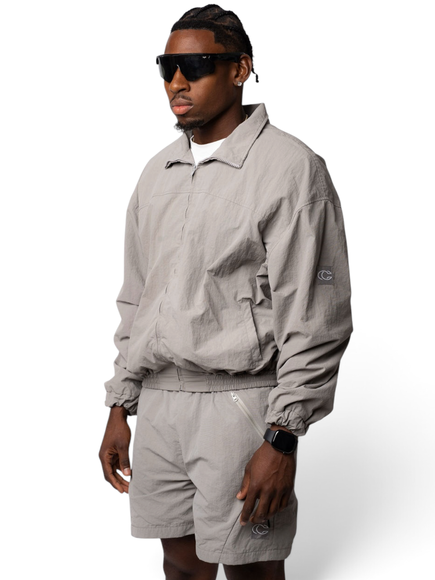 OC Tracksuit Shorts Set (Grey)