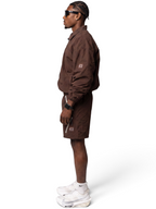 OC Tracksuit Shorts Set (Mocha)