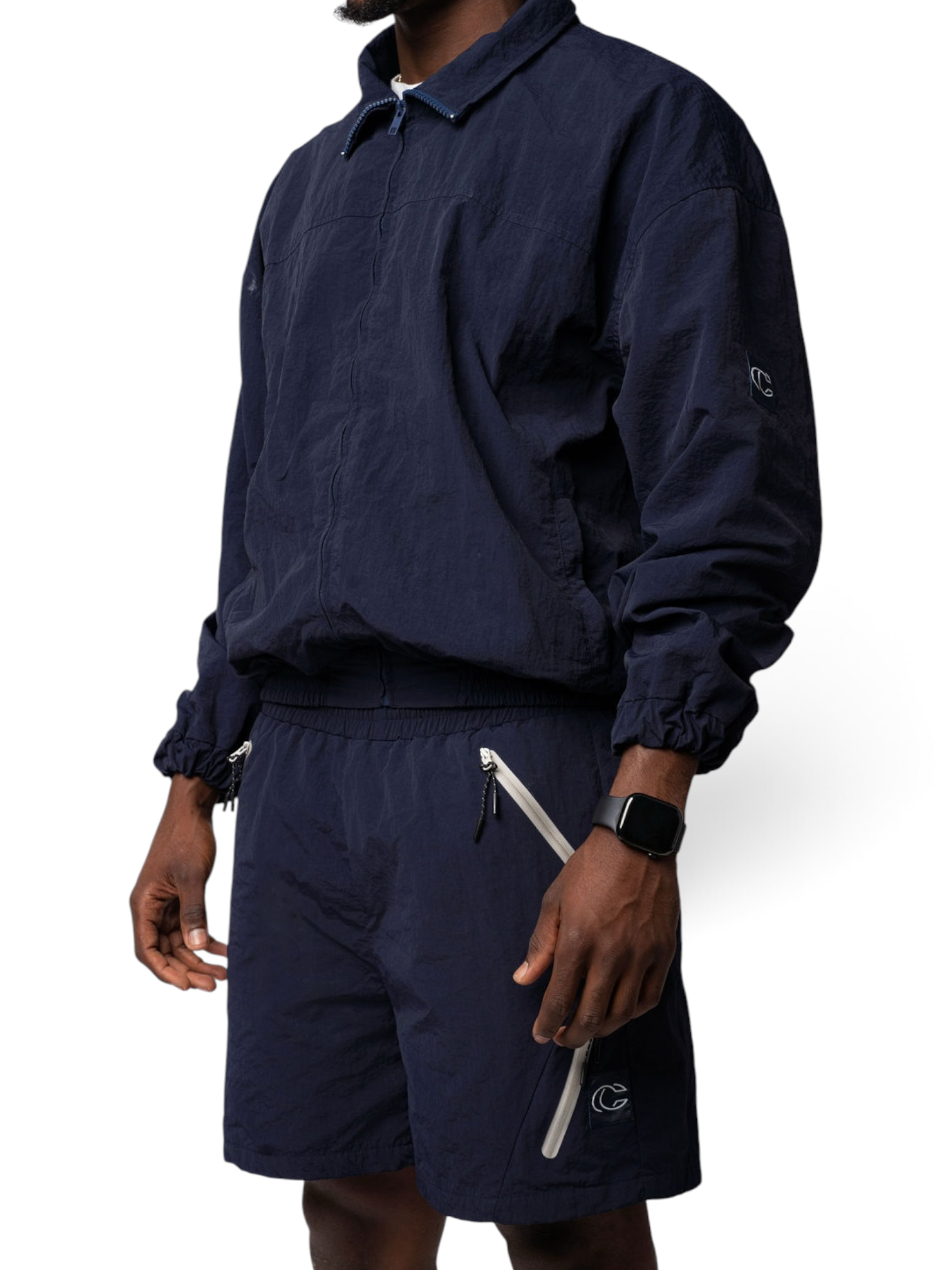 OC Tracksuit Shorts Set (Navy)