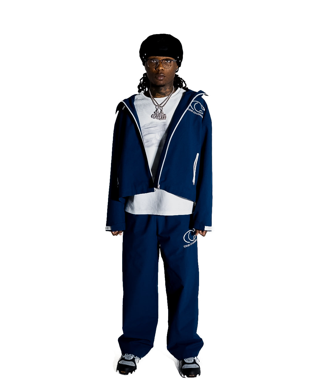 ONE CHANCE RAINSUIT (NAVY)