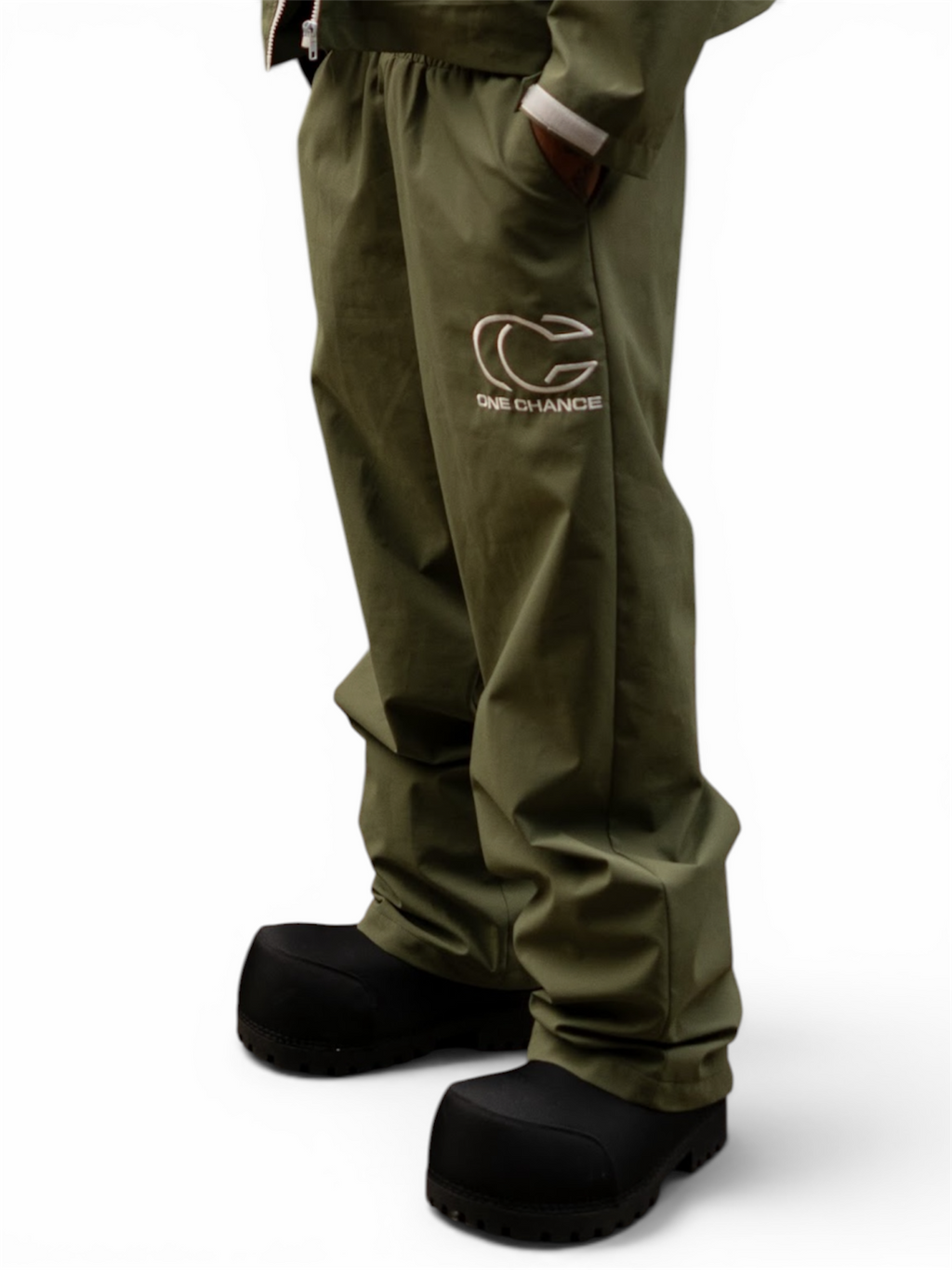 ONE CHANCE RAIN PANTS (OLIVE)