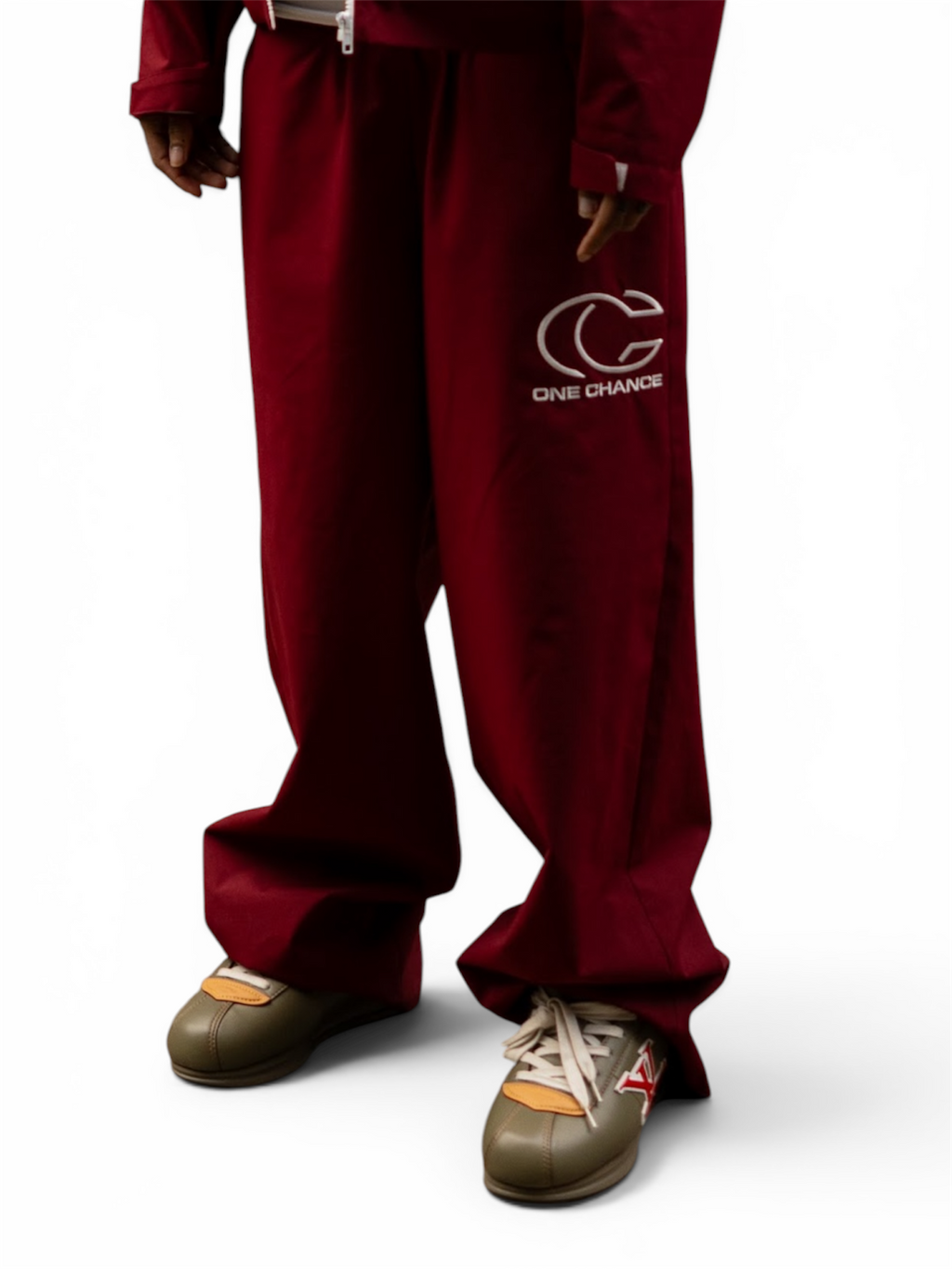 ONE CHANCE RAIN PANTS (MAROON)