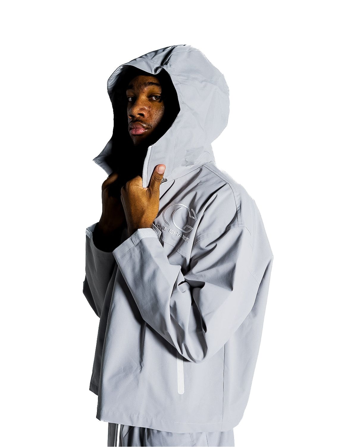 GREY RAIN JACKET
