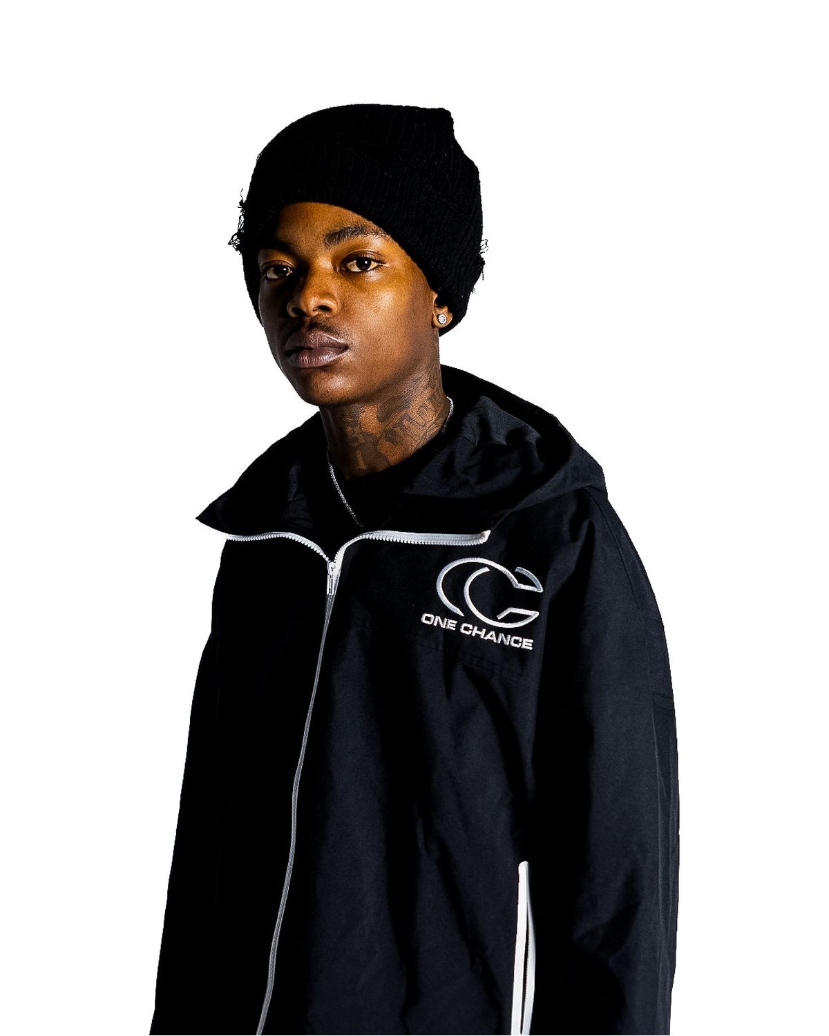 ONE CHANCE RAIN JACKET (BLACK)